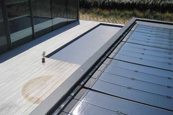 EcoSpark solar panels pool heating